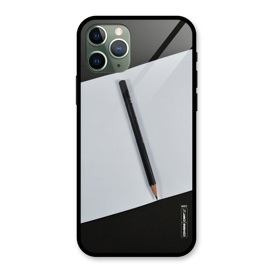 Write Your Thoughts Glass Back Case for iPhone 11 Pro