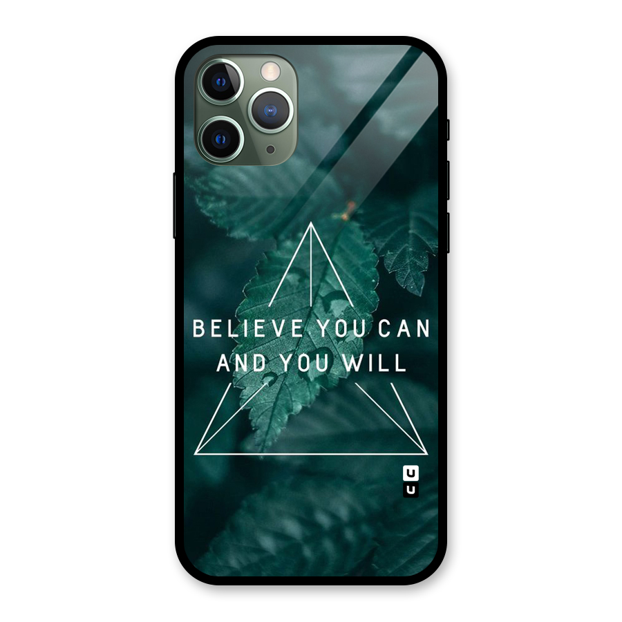 You Will Glass Back Case for iPhone 11 Pro