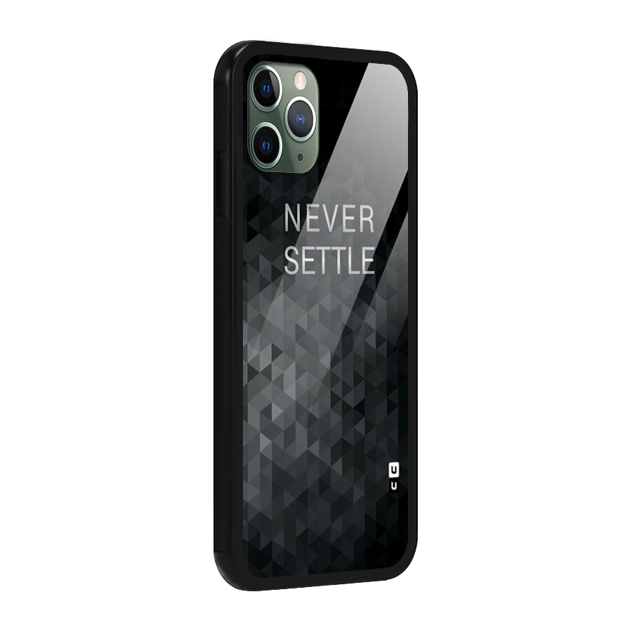 Abstract No Settle Glass Back Case for iPhone 11 Pro