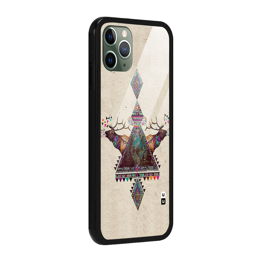 Aesthetic Bull Glass Back Case for iPhone 11 Pro