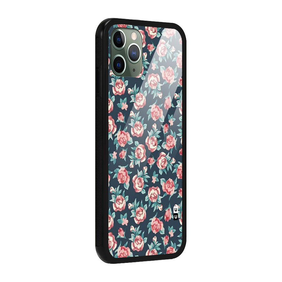 All Art Bloom Glass Back Case for iPhone 11 Pro
