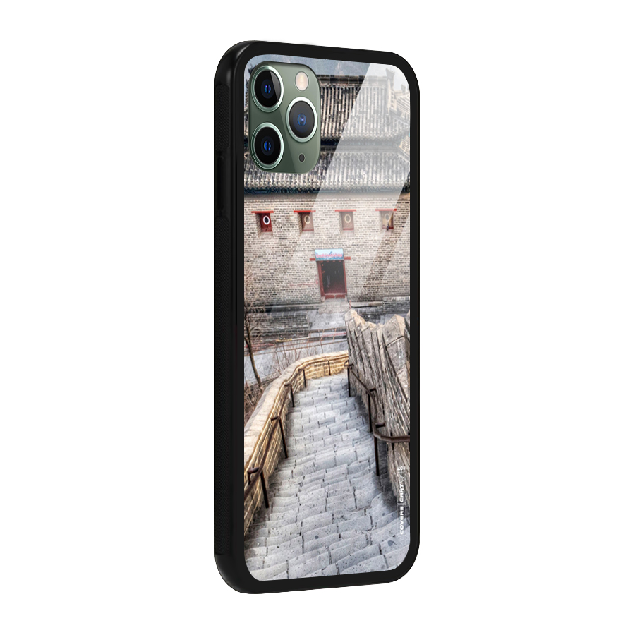 Ancient Strairs Glass Back Case for iPhone 11 Pro