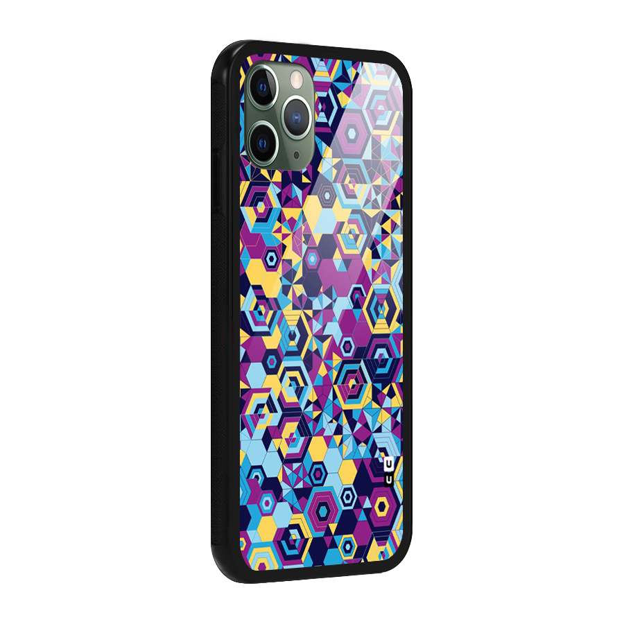 Artistic Abstract Glass Back Case for iPhone 11 Pro