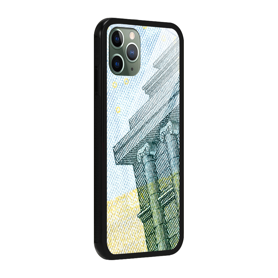 Baroque and Rococo style Glass Back Case for iPhone 11 Pro