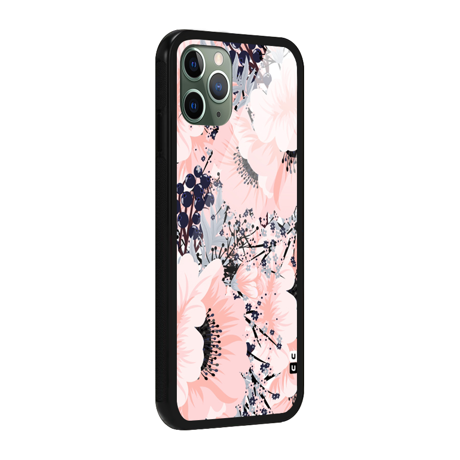 Beautiful Flowers Glass Back Case for iPhone 11 Pro