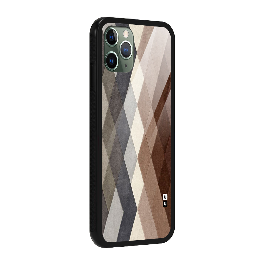 Beautiful Shades Of Diamonds Glass Back Case for iPhone 11 Pro