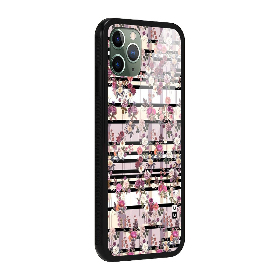 Beauty In Floral Glass Back Case for iPhone 11 Pro