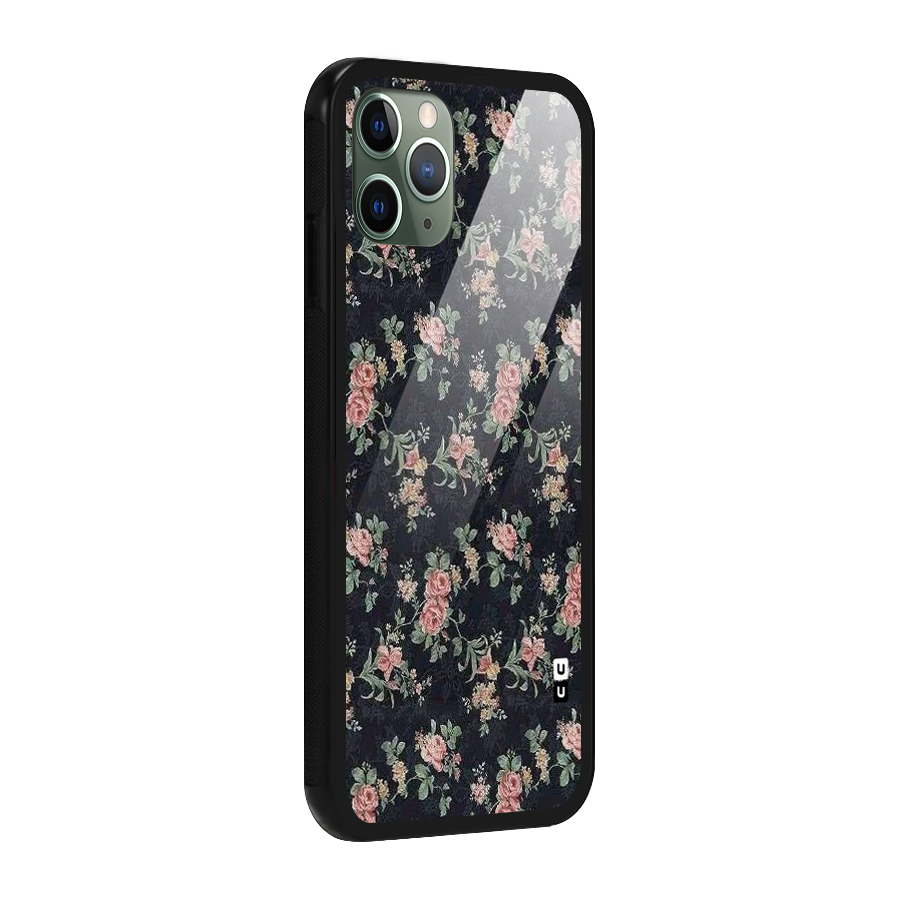 Bloom Black Glass Back Case for iPhone 11 Pro
