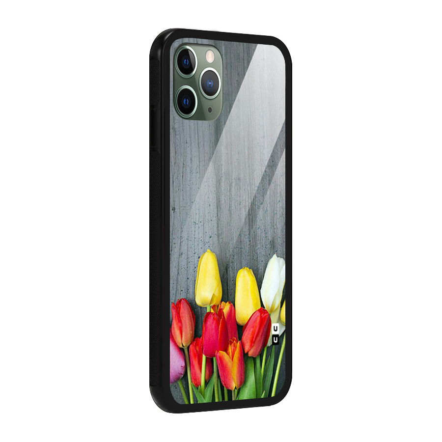 Bloom Grey Glass Back Case for iPhone 11 Pro