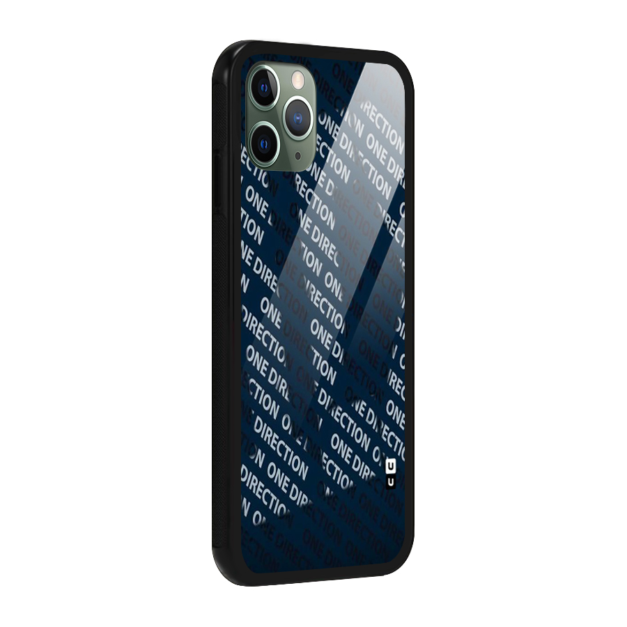 Blue Way Glass Back Case for iPhone 11 Pro