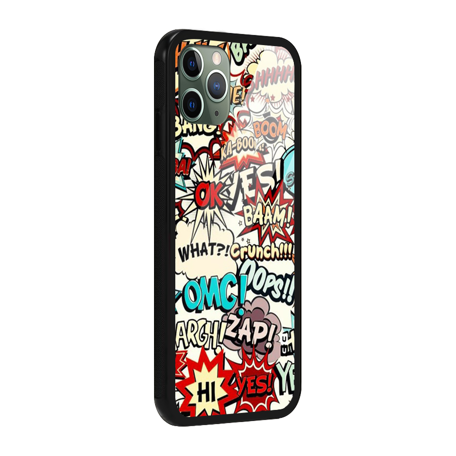 Boom Zap Glass Back Case for iPhone 11 Pro