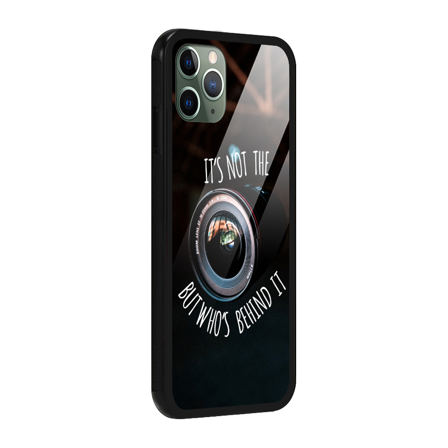 Camera Quote Glass Back Case for iPhone 11 Pro