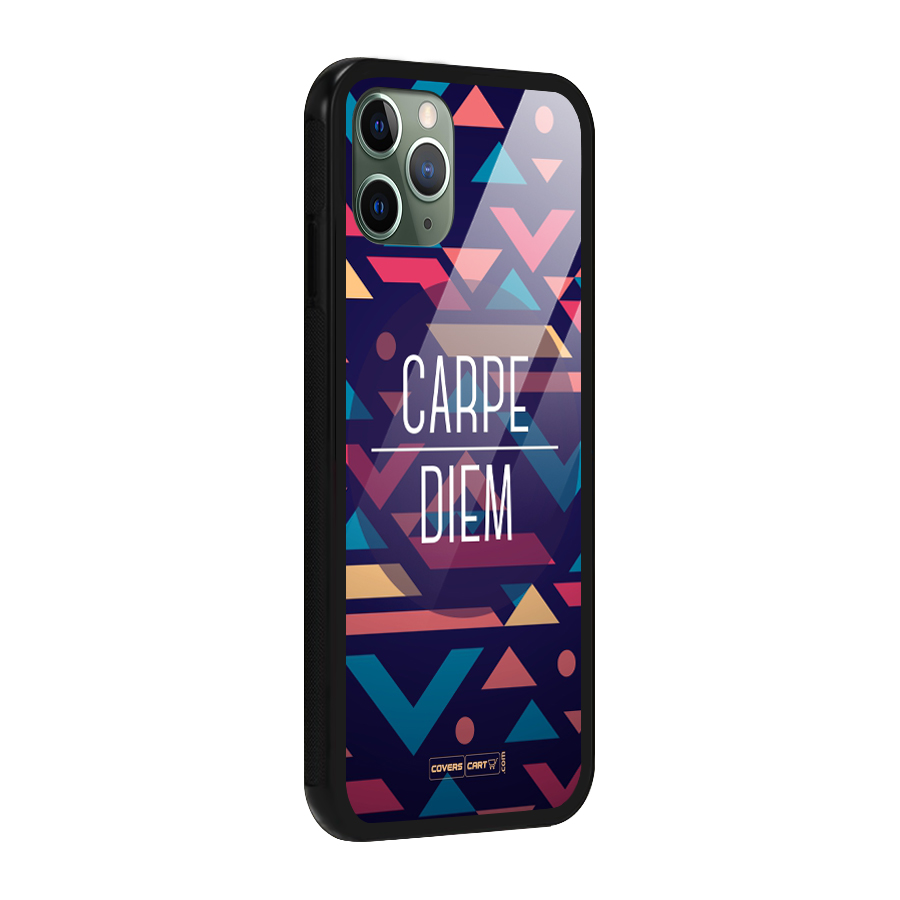 Carpe Diem Glass Back Case for iPhone 11 Pro