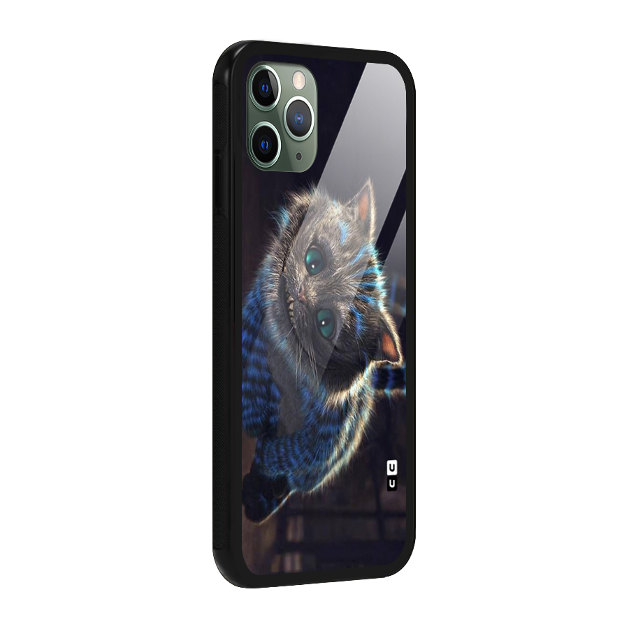 Cat Smile Glass Back Case for iPhone 11 Pro
