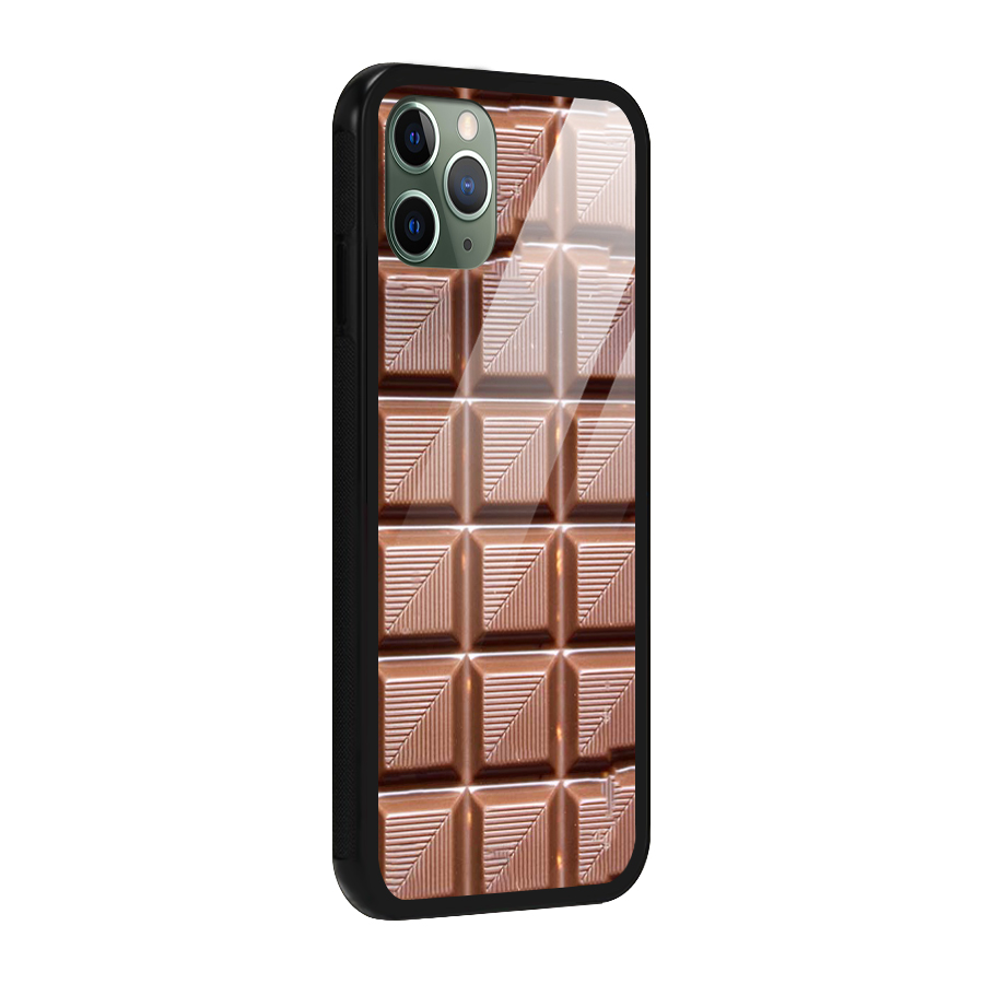 Chocolate Tiles Glass Back Case for iPhone 11 Pro