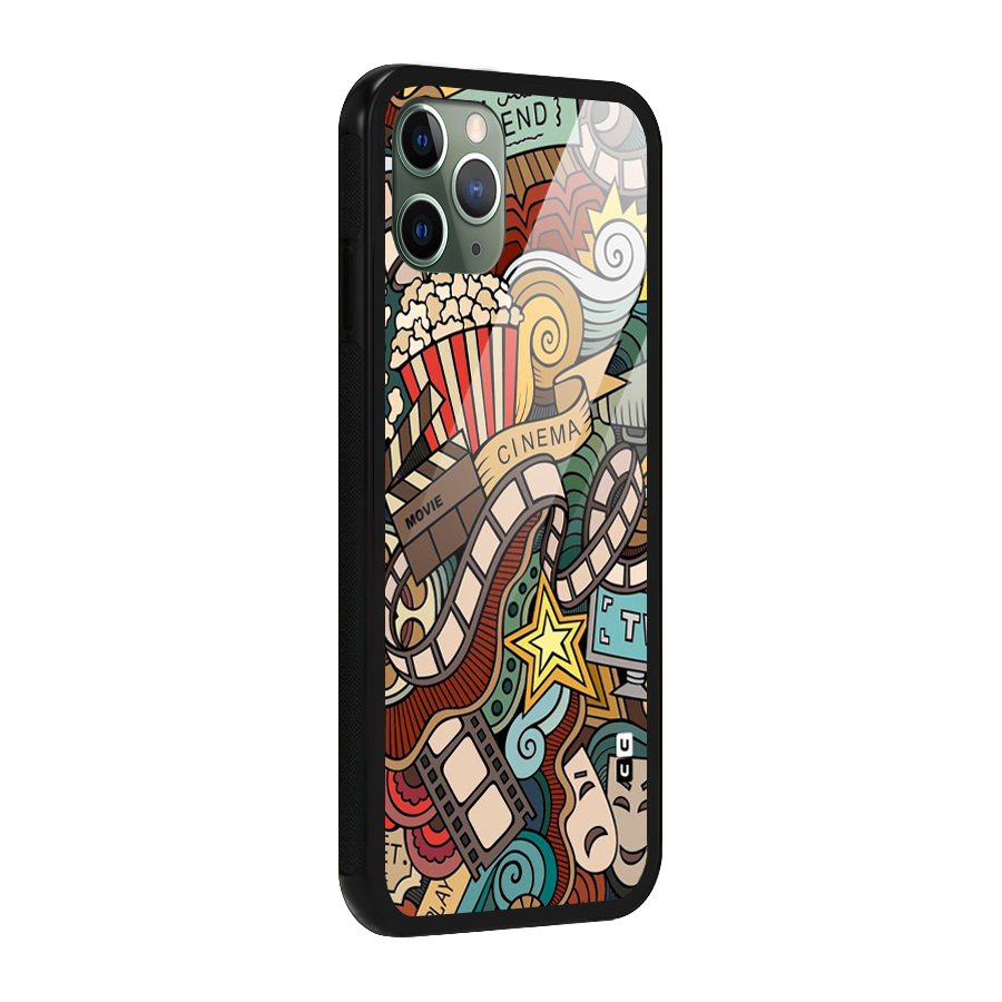 Cinematic Design Glass Back Case for iPhone 11 Pro