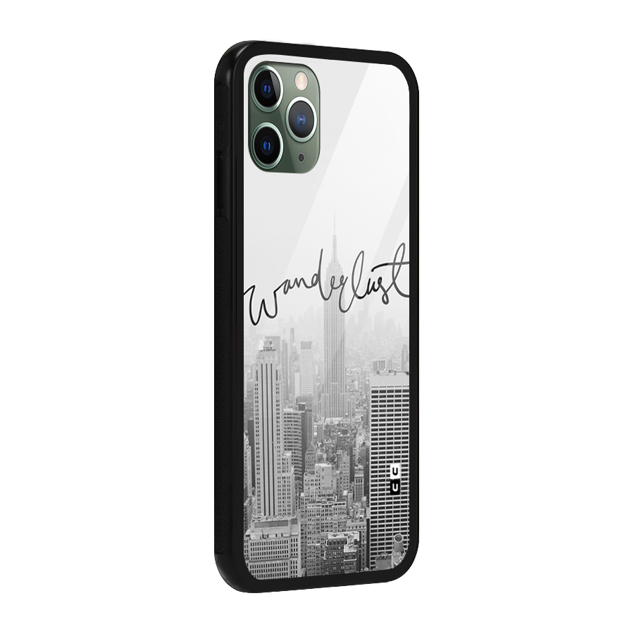 City Wanderlust Monochrome Glass Back Case for iPhone 11 Pro