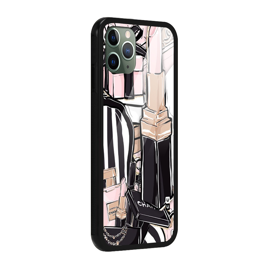 Class Girl Design Glass Back Case for iPhone 11 Pro