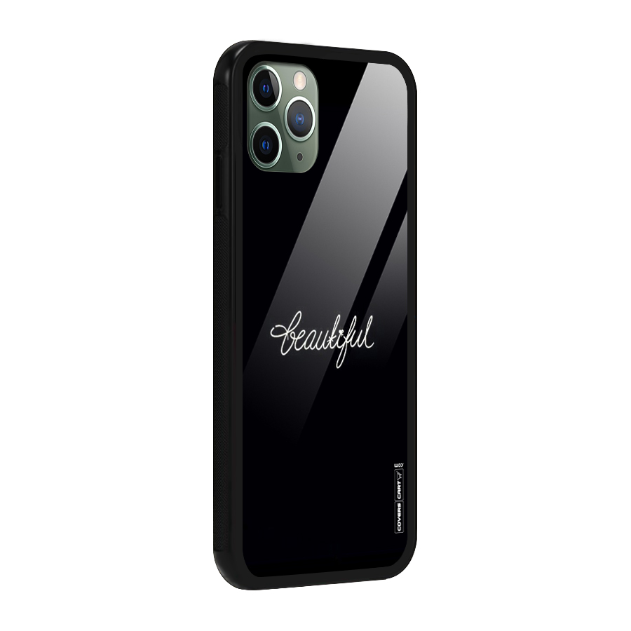 Classic Beautiful Glass Back Case for iPhone 11 Pro