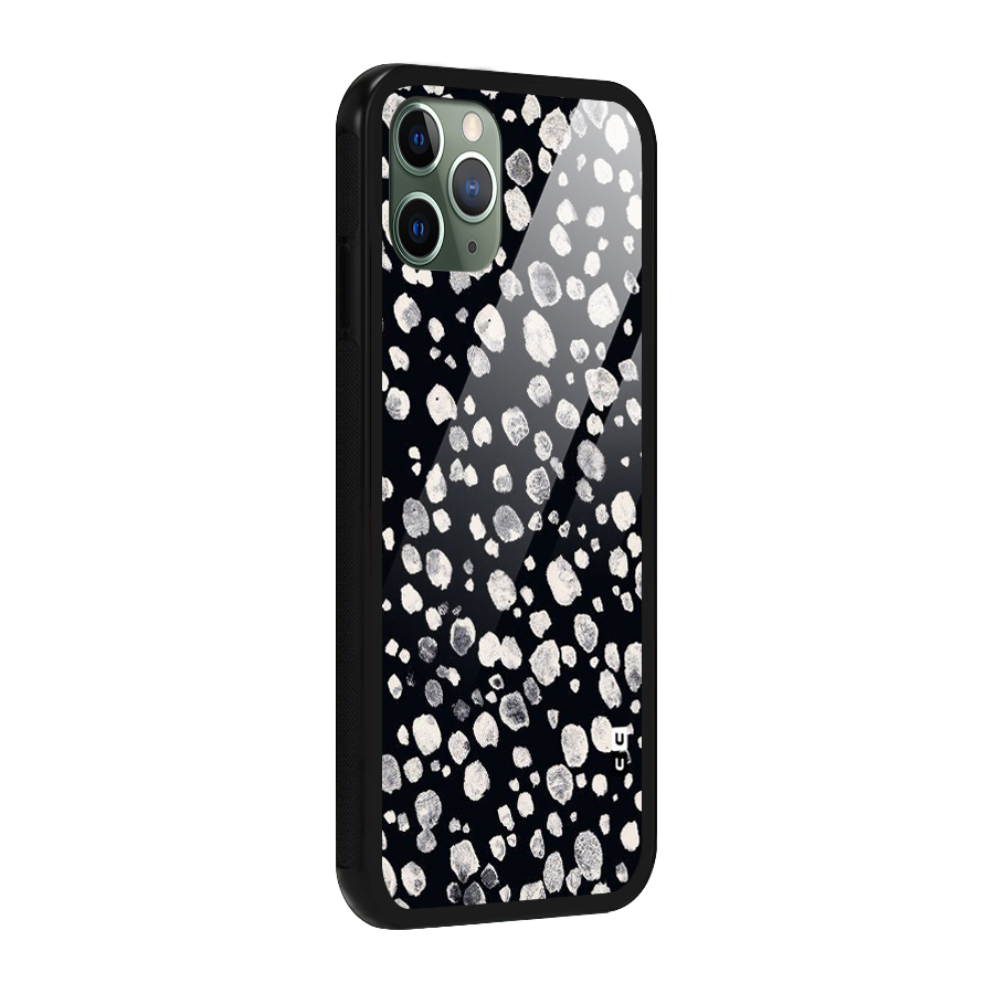 Classic Rocks Pattern Glass Back Case for iPhone 11 Pro