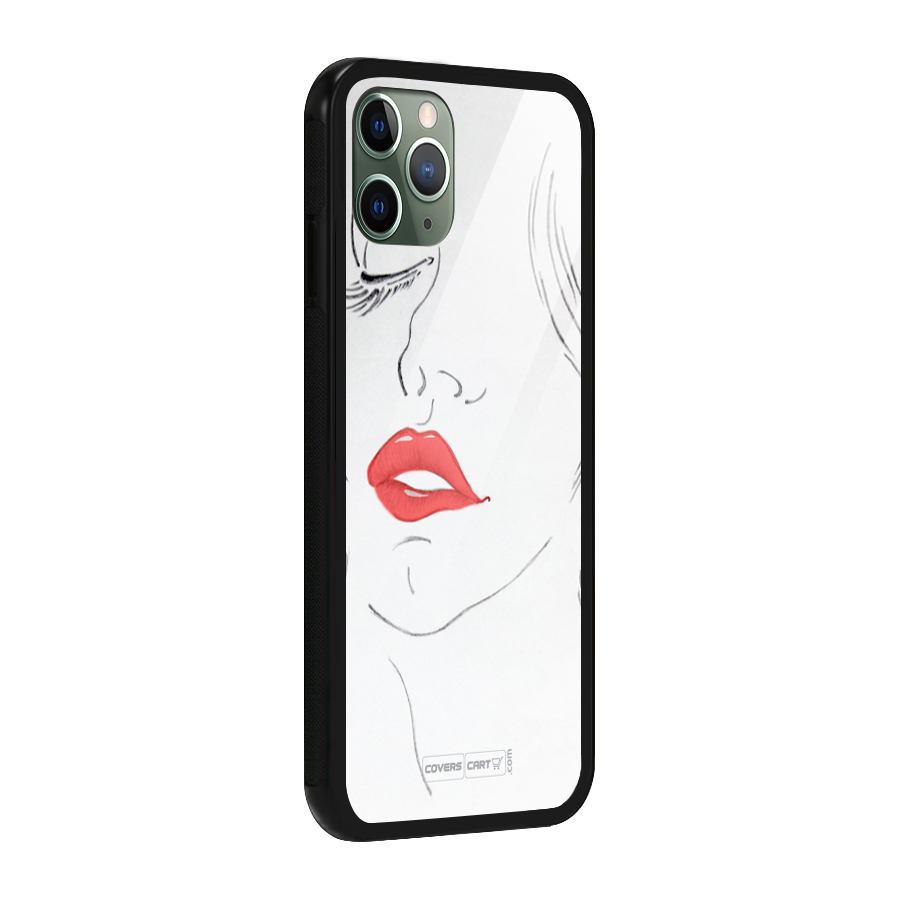 Classy Girl Glass Back Case for iPhone 11 Pro