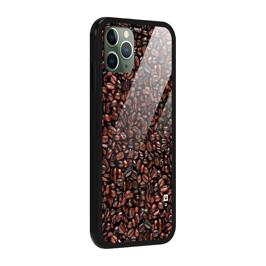 Cocoa Beans Glass Back Case for iPhone 11 Pro
