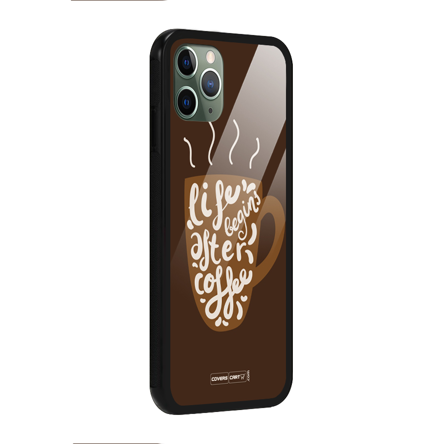Coffee Mug Glass Back Case for iPhone 11 Pro