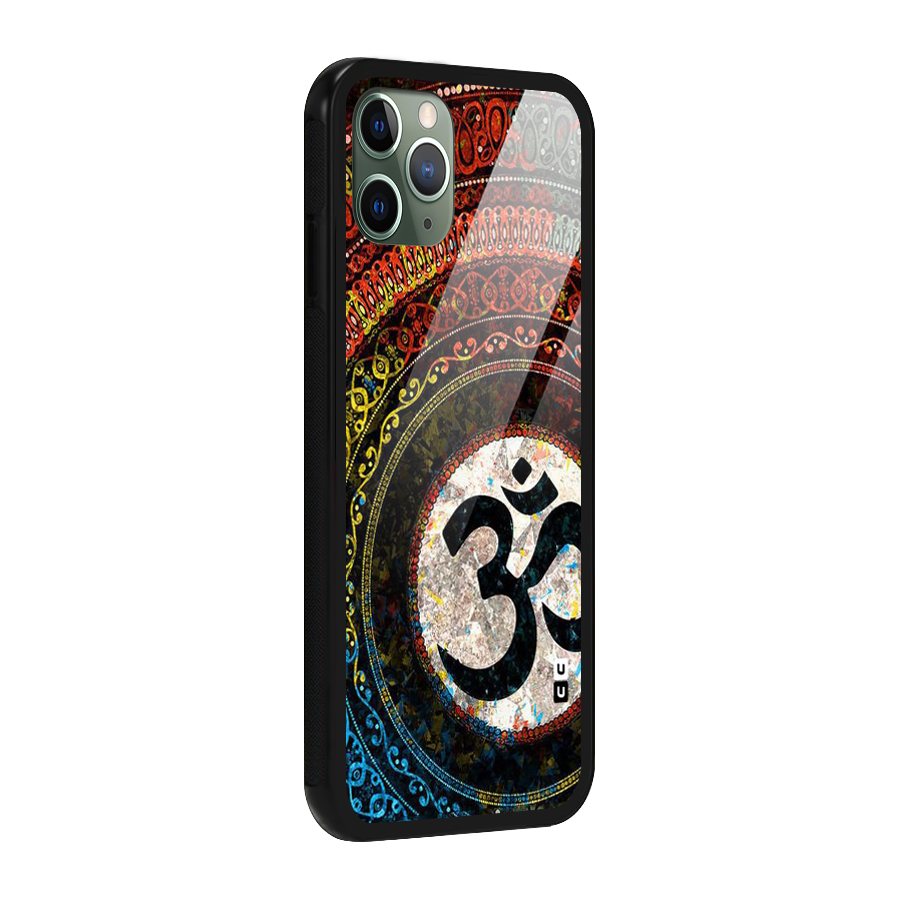 Culture Om Design Glass Back Case for iPhone 11 Pro