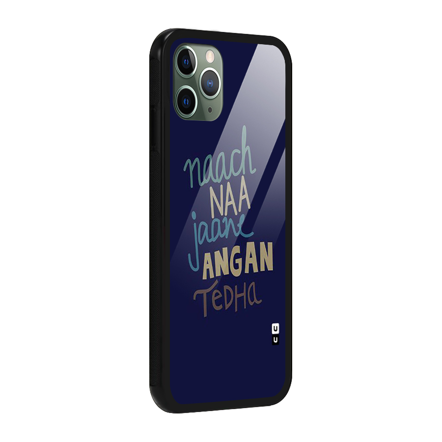 Dance Words Glass Back Case for iPhone 11 Pro