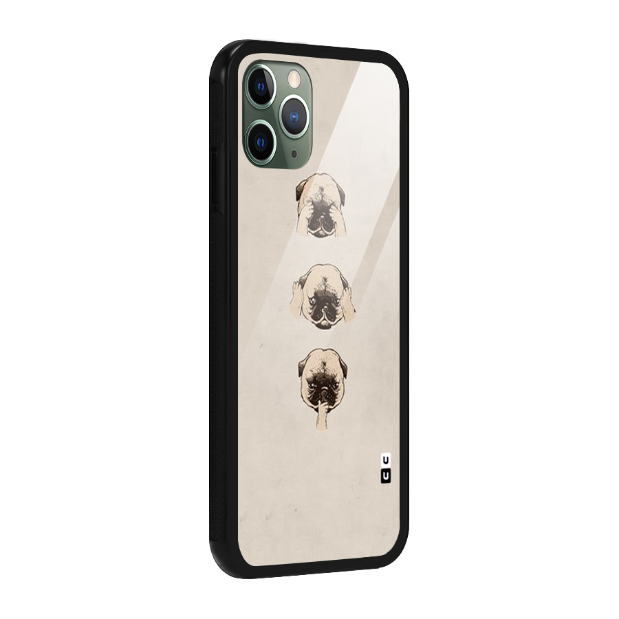 Doggo Moods Glass Back Case for iPhone 11 Pro
