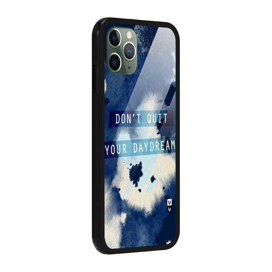Dont Quit Glass Back Case for iPhone 11 Pro