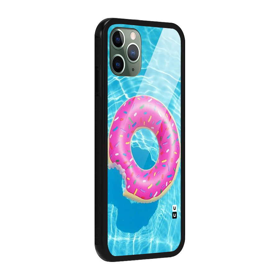 Donut Swim Glass Back Case for iPhone 11 Pro