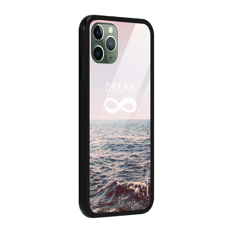 Dream Infinity Glass Back Case for iPhone 11 Pro
