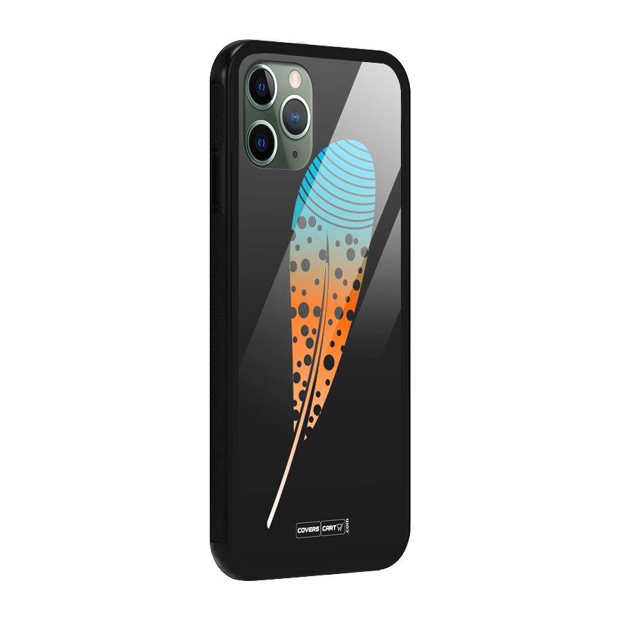 Feather Glass Back Case for iPhone 11 Pro