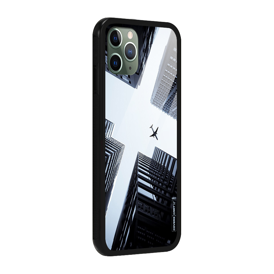 Fly Perspective Glass Back Case for iPhone 11 Pro