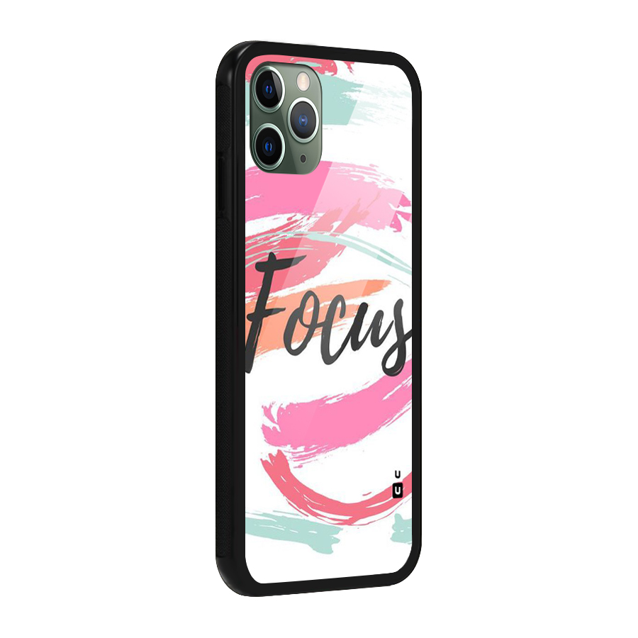 Focus Colours Glass Back Case for iPhone 11 Pro