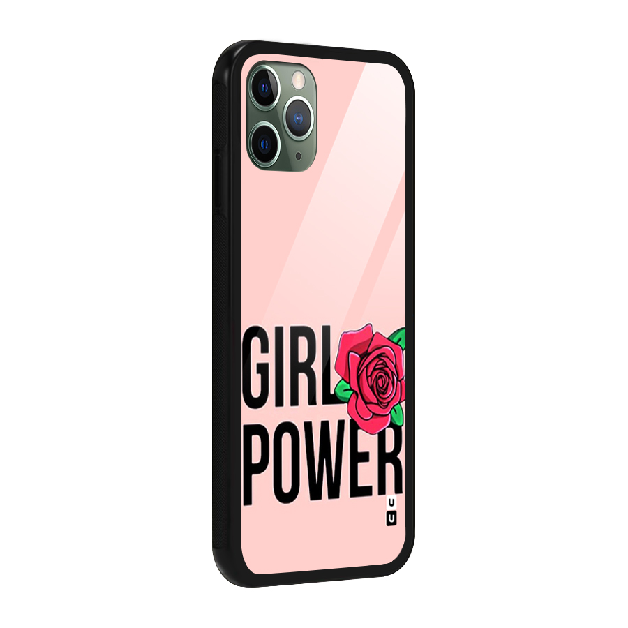 Girl Power Glass Back Case for iPhone 11 Pro
