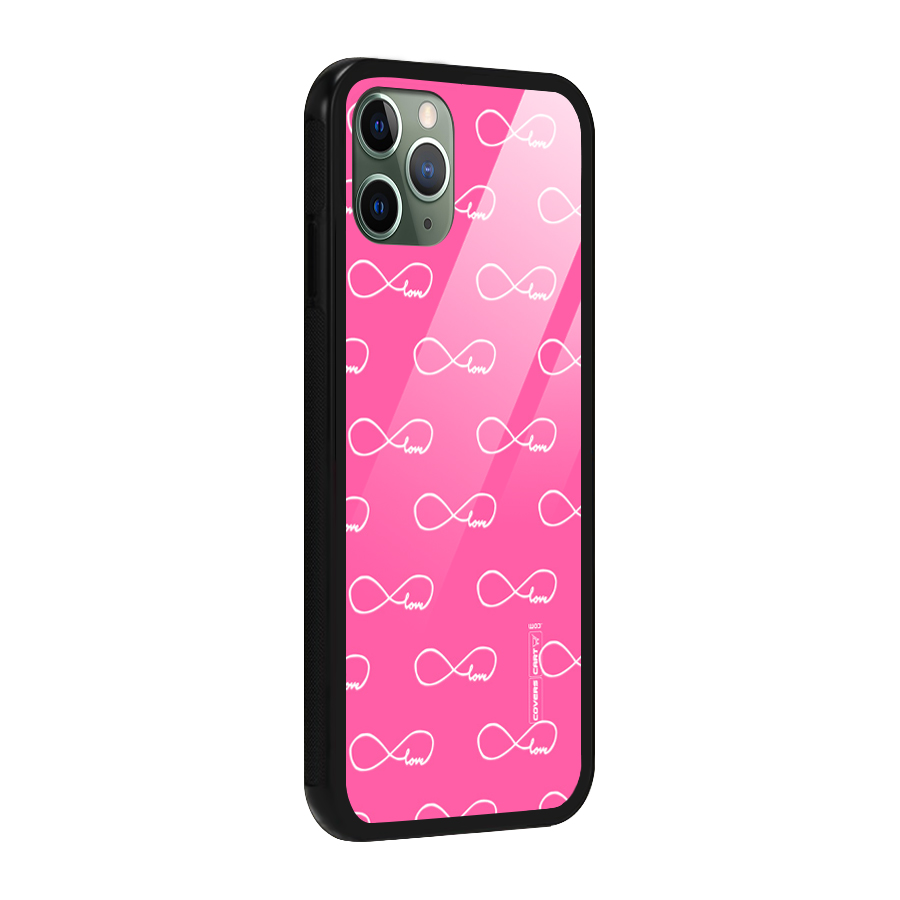 Infinity Love Glass Back Case for iPhone 11 Pro