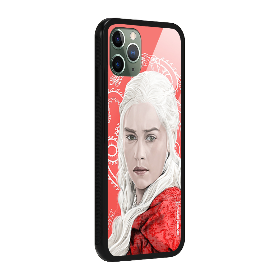 Khaleesi The Living Dragon Glass Back Case for iPhone 11 Pro