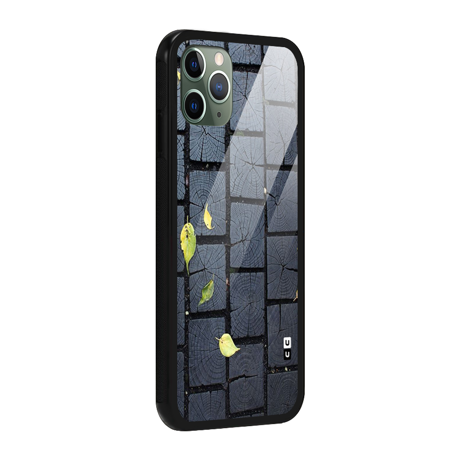 Leaf On Floor Glass Back Case for iPhone 11 Pro