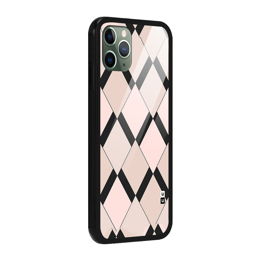 Light Pink Glass Back Case for iPhone 11 Pro