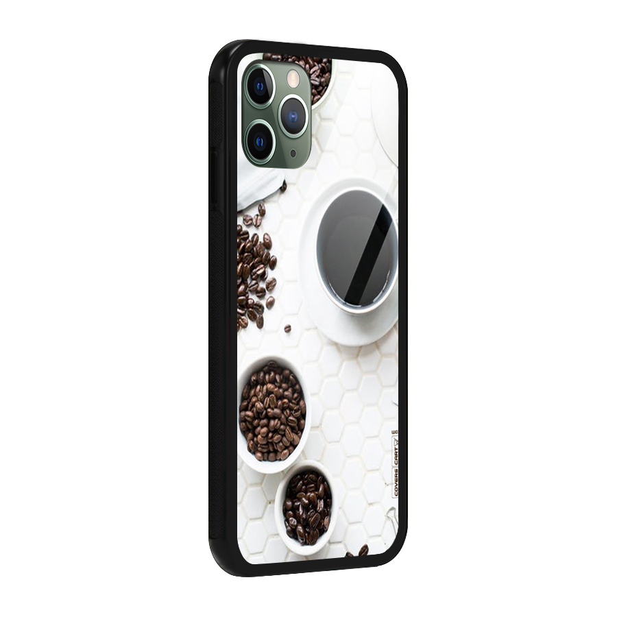 Live Coffee Glass Back Case for iPhone 11 Pro