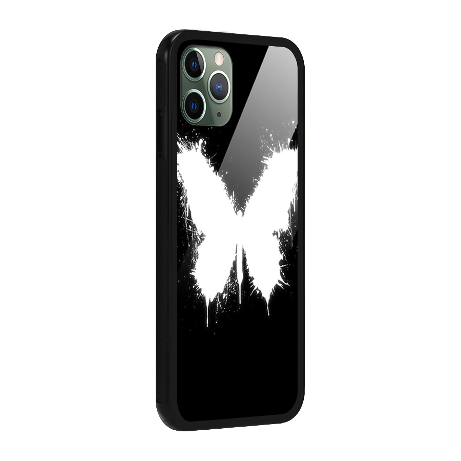 Magic Butterfly Glass Back Case for iPhone 11 Pro