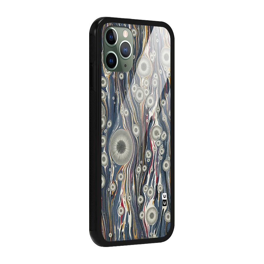 Mini Circles Glass Back Case for iPhone 11 Pro