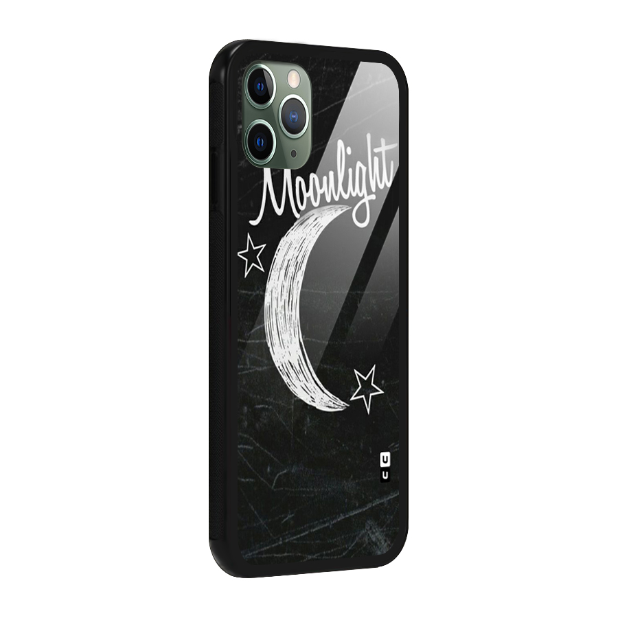 Moon Light Glass Back Case for iPhone 11 Pro