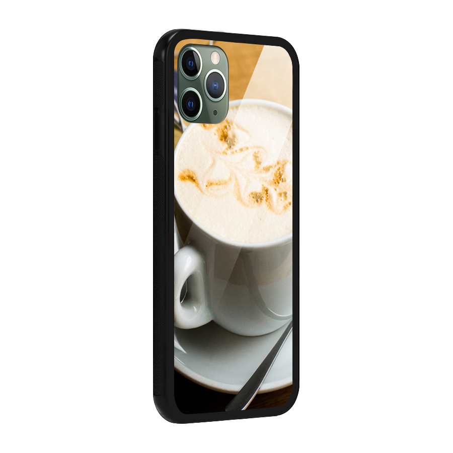 Morning Coffee Glass Back Case for iPhone 11 Pro