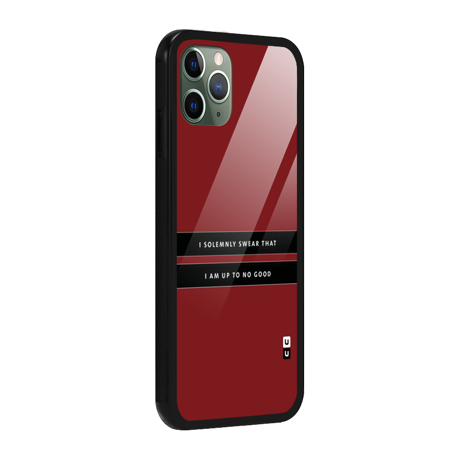 No Good Swear Glass Back Case for iPhone 11 Pro