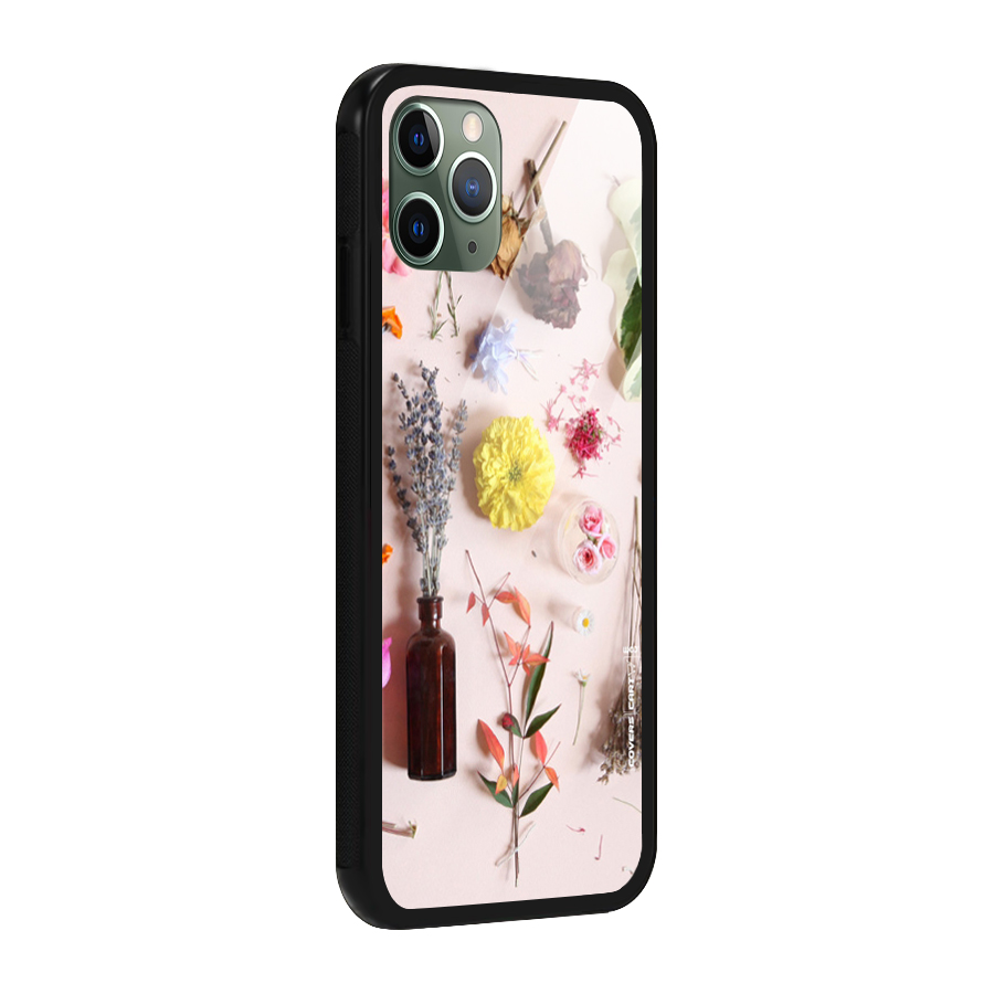Old Petals Glass Back Case for iPhone 11 Pro
