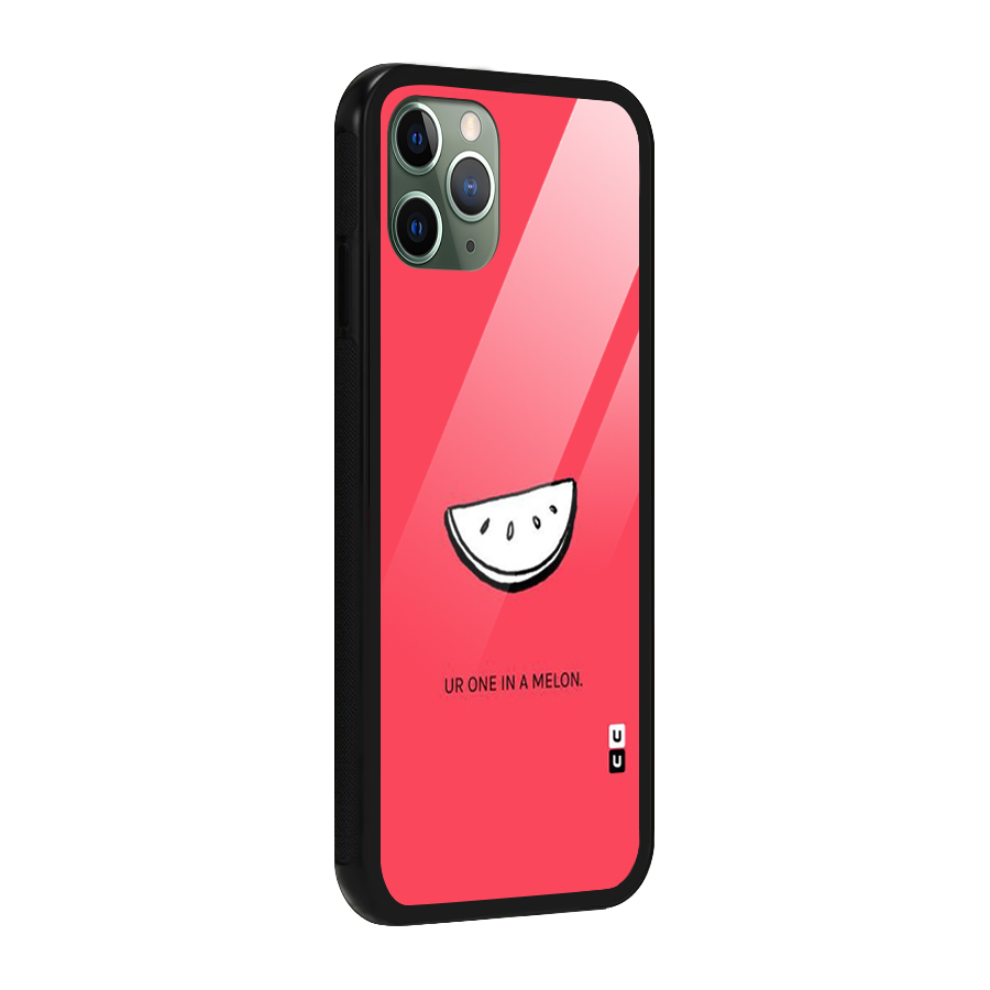 One In Melon Glass Back Case for iPhone 11 Pro