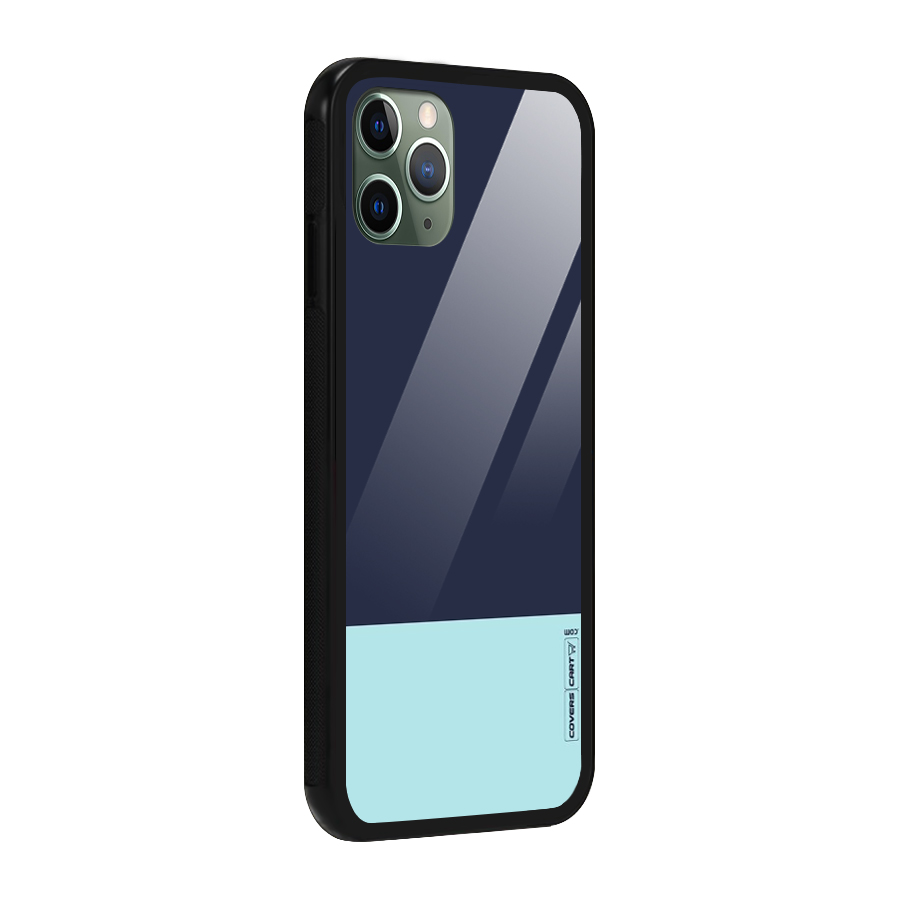 Pastel Blues Glass Back Case for iPhone 11 Pro
